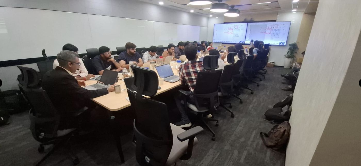 Faiyaz M Khairaz training a corporate team, photo 13